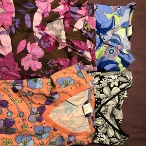 Nursing scrub tops